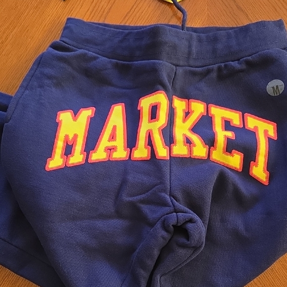 NWT Market Mens Navy Sweatpants - Picture 1 of 6